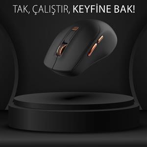 INCA IWM-244RS WİRELESS SESSİZ MOUSE- SİYAH