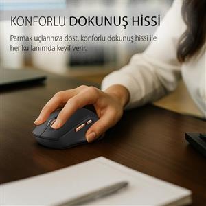 INCA IWM-244RS WİRELESS SESSİZ MOUSE- SİYAH