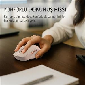 INCA IWM-244RP WİRELESS SESSİZ MOUSE- PEMBE