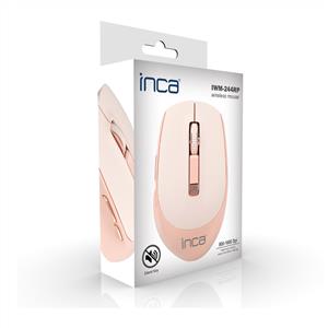 INCA IWM-244RP WİRELESS SESSİZ MOUSE- PEMBE