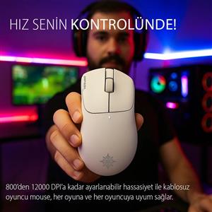 INCA IMG-329MX EMPOUSA 12.000 DPI BLUETOOTH GAMING MOUSE