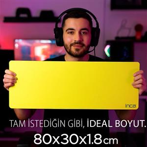 Inca Gamıng Mat Deri 800x300 mm XL Mousepad