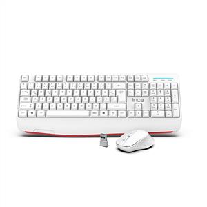 INCA IWS-587 KABLOSUZ KLAVYE MOUSE SET-BEYAZ