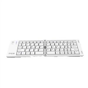 INCA IBK-580BT BLUETOOTH KATLANABİLİR KABLOSUZ KLAVYE-BEYAZ