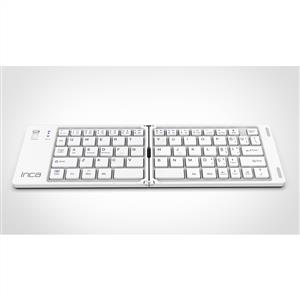 INCA IBK-580BT BLUETOOTH KATLANABİLİR KABLOSUZ KLAVYE-BEYAZ