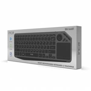 INCA IBK-566BT BLUETOOTH+ 2.4G TOUCHPAD SILENT RECHARGEABLE KLAVYE