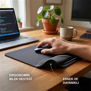 Inca IMP-026 Bilek Destekli 210x245x25 mm Large Mousepad