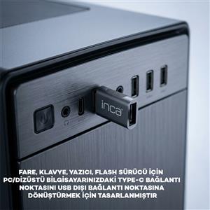 Inca ITPC-01US Type-C Male To 3.1 USB Female Converter
