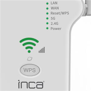 INCA IRE-1200 300MBPS-867MBPS DUAL-BANT KABLOSUZ MENZİL GENİŞLETİCİ