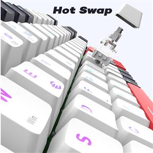 INCA IKG-460İX PRO EMPOUSA WHITE SWITCH SOFTWARE  MEKANIK GAMING KLAVYE