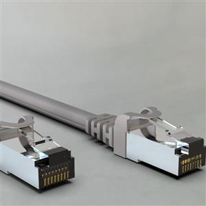 Inca ICAT7-20G Cat7 S/FTP 23 AWG Network Kablo 20 Metre-Gri