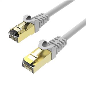 Inca ICAT8-15G Cat8 S/FTP 40Gbps 2000Mhz High Speed %100 Copper Network Kablo 15 Metre-Gri