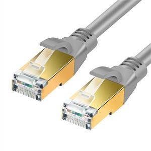 Inca ICAT8-20G Cat8 S/FTP 40Gbps 2000Mhz High Speed %100 Copper Network Kablo 20 Metre-Gri