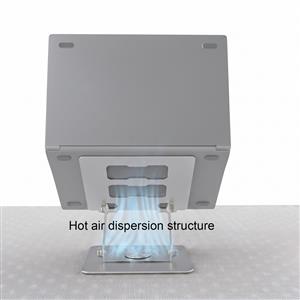 Inca INC-122G 10-17"Çelik 360° Derece Dönebilen Ergonomik Yükselticili Notebook Stant