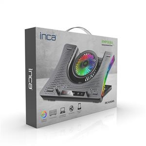 Inca INC-619GMS 10-19" Çelik Ledli Kontrol Paneli 2800+200Rpm 7 kademeli RGB Soğutucu