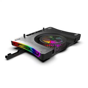 Inca 619GMS 10-19" Çelik Ledli Kontrol Paneli 2800+200Rpm 7 kademeli RGB Notebook Soğutucu