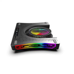 Inca 619GMS 10-19" Çelik Ledli Kontrol Paneli 2800+200Rpm 7 kademeli RGB Notebook Soğutucu