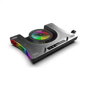 Inca 619GMS 10-19" Çelik Ledli Kontrol Paneli 2800+200Rpm 7 kademeli RGB Notebook Soğutucu