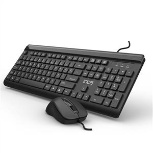 INCA IMK-377 KABLOLU KLAVYE MOUSE SET