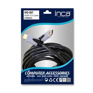 INCA IHD-05T 2.0V HDMI TO HDMI 5M