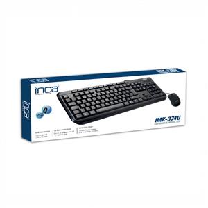 INCA IMK-374U KABLOLU KLAVYE MOUSE SET