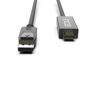 INCA IDPH-01 DİSPLAYPORT TO HDMI KABLO ALTIN UÇLU BLİSTER 1,8M
