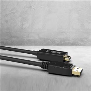INCA IDPH-01 DİSPLAYPORT TO HDMI KABLO ALTIN UÇLU BLİSTER 1,8M
