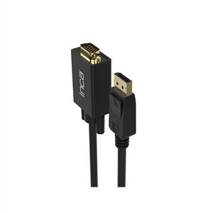 INCA IDPV-01 DİSPLAYPORT TO VGA KABLO ALTIN UÇLU BLİSTER 1,8M