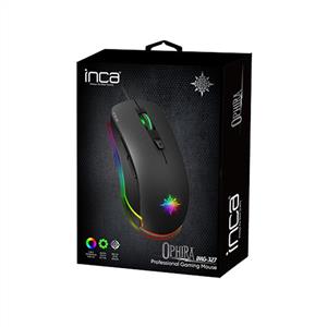 INCA IMG-327 OPHIRA 4800 DPI  RGB KABLOLU GAMING MOUSE