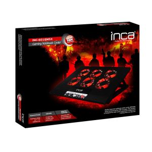INCA INC-601GSMSX 7-17'' 6XFAN 2XUSB 6 KADEMELİ GAMİNG NOTEBOOK SOĞUTUCU