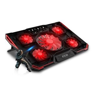 INCA INC-611 GMS ARRAX GAMING NOTEBOOK  SOĞUTUCU 5X FAN , 6 KADEMELİ ,2X USB