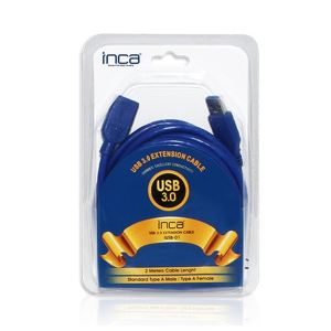 INCA IUSB-01 USB 3.0 TO USB UZATMA KABLOSU BLİSTER 2M