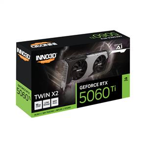 INNO3D GeForce RTX 5060 TI TWIN X2 OC 16GB GDDR7 128Bit DLSS 4 Ekran Kartı