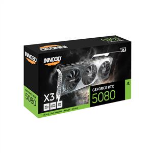 INNO3D GeForce RTX 5080 X3 16GB GDDR7 256bit DLSS 4 Ekran Kartı