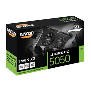 INNO3D GeForce RTX 5050 TWIN X2 8GB GDDR6 128Bit DLSS 4 Ekran Kartı