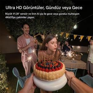 Insta360 Go Ultra Aksiyon Kamerası (Siyah)