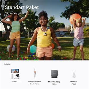 Insta360 Go Ultra Aksiyon Kamerası (Siyah)