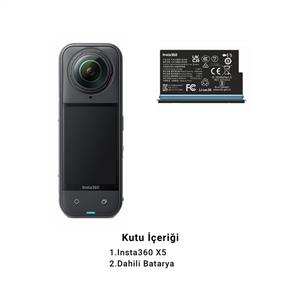 Insta360 X5 8K Aksiyon Kamera / Standard Bundle