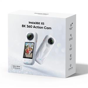 Insta360 One X5 8K Aksiyon Kamera (Satin White Limited Edition)