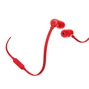 JBL Tune 160 Kablolu Kulakiçi Kulaklık - Kırmızı