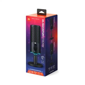 JBL Quantum Stream Studio Kablolu Oyuncu Mikrofonu - Siyah