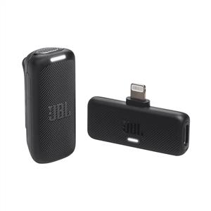 JBL Quantum Stream Kablosuz Lightning Yaka Mikrofonu - Siyah