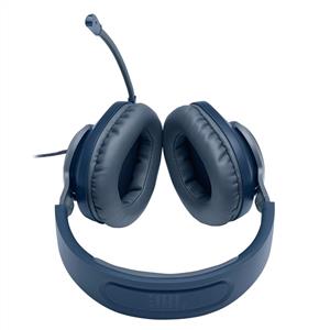 JBL Quantum 100 Gaming Kablolu Kulak Üstü Kulaklık - Mavi