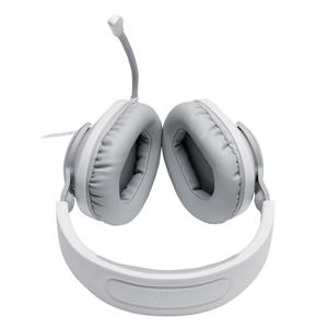 JBL Quantum 100 Gaming Kablolu Kulak Üstü Kulaklık - Beyaz