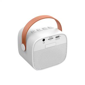 JWIN BK-320 TAŞINABİLİR MİKROFONLU SD KART BLUETOOTH SPEAKER - BEYAZ