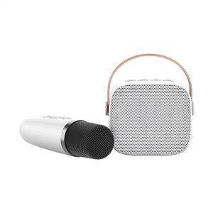 JWIN BK-320 TAŞINABİLİR MİKROFONLU SD KART BLUETOOTH SPEAKER - BEYAZ