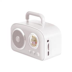 JWIN BR-220 TAŞINABİLİR FM SD KART BLUETOOTH SPEAKER - BEYAZ