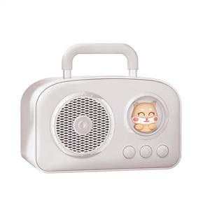 JWIN BR-220 TAŞINABİLİR FM SD KART BLUETOOTH SPEAKER - BEYAZ