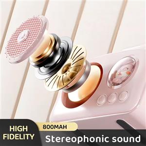 JWIN BR-220 TAŞINABİLİR FM SD KART BLUETOOTH SPEAKER - PEMBE