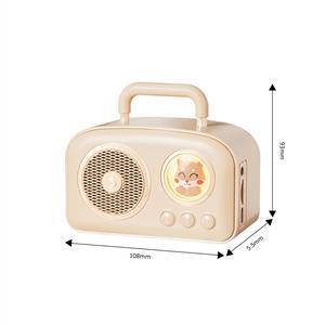 JWIN BR-220 TAŞINABİLİR FM SD KART BLUETOOTH SPEAKER - PUDRA